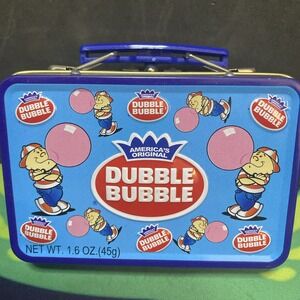 Dubble Bubble Bubble Gum - Small Lunchbox Style Tin G3
